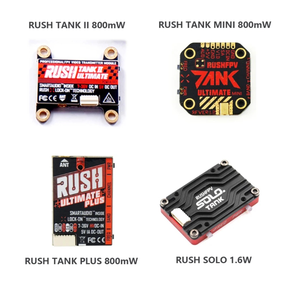 RUSH TANK Ultimate II/Mini/PLU - Drone Racing Antenna avaliação e preço