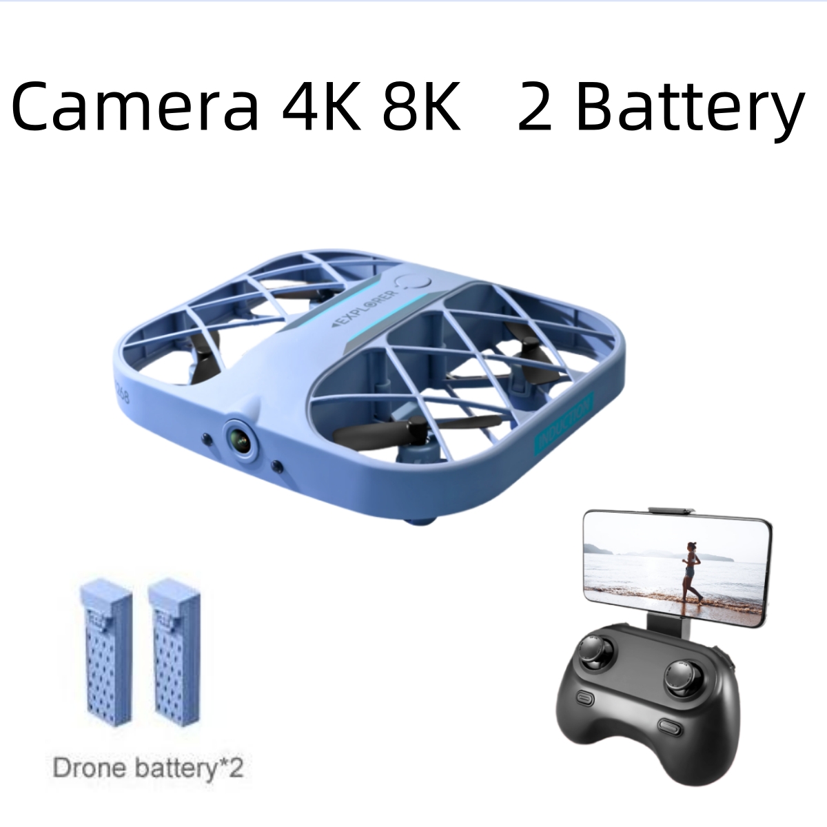 Drone JJRC H107 FPV RC com 2 B - Drone Racing Camera avaliação e preço